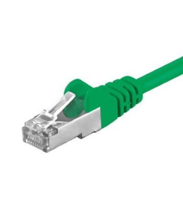 CAT5e Kabel FTP - 0,50 Meter - grün