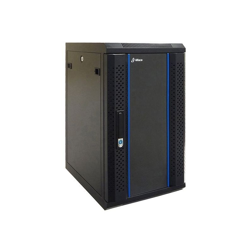 10 inch 12U serverkast met glazen deur 370X450X635mm(BxDxH)