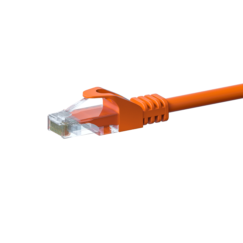 UTP CAT5e patchkabel 30m oranje - 100% koper