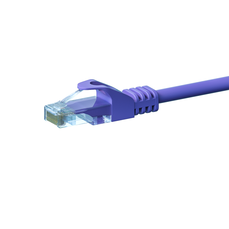 UTP CAT5e patchkabel 30m paars - 100% koper