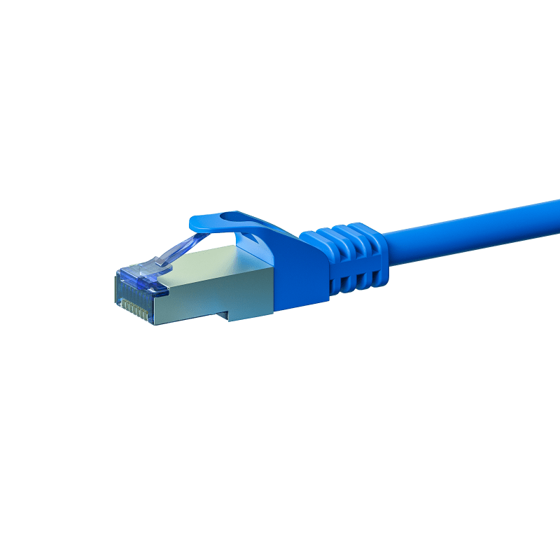 CAT6a Kabel LSOH S-FTP - 1 Meter - blau