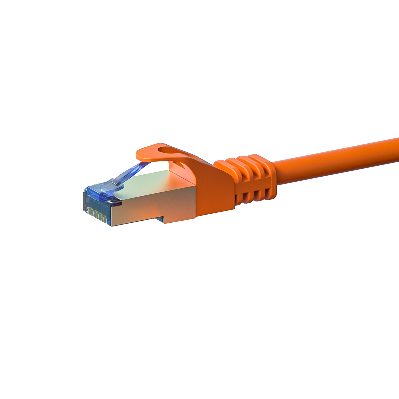 CAT6a Kabel LSOH S-FTP - 7,50 Meter - orange