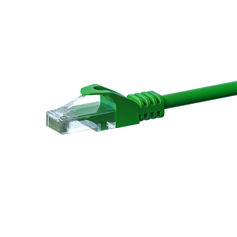 CAT6 Kabel U/UTP - 10 Meter - grün - CCA