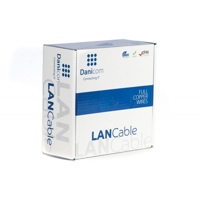 DANICOM CAT6 Kabel UTP 100 Meter - PVC (Fca)